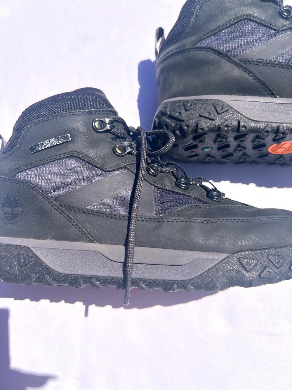 Timberland Unisex Hiking Boots - Men's or Women’s Black/Gray Weatherproof